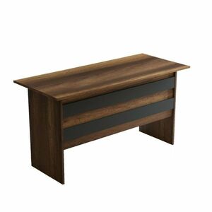 Voma Walnut and Anthracite íróasztal kép