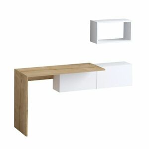 Tiff White and Oak íróasztal kép
