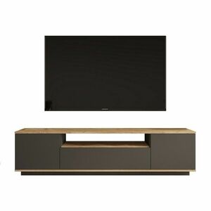 Fran Atlantic Pine and Anthracite TV-asztal kép