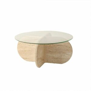 Bubble Travertine dohányzóasztal kép