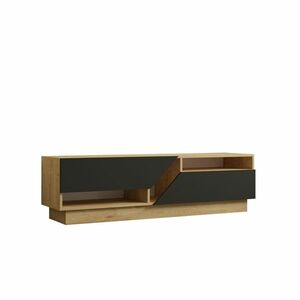 Yapark Sapphire Oak and Anthracite TV-asztal kép