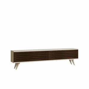 Hill Walnut and White TV-asztal kép