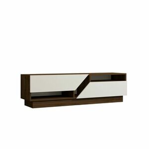 Koza Walnut and White TV-asztal kép