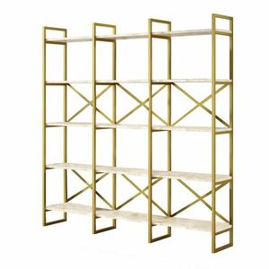 Vento Triple Marble and Gold polcállvány, L kép