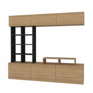 Teak and Black TV-fal kép