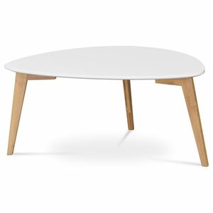 Konferenciaasztal 85 x 48 cm, fehér, XL kép