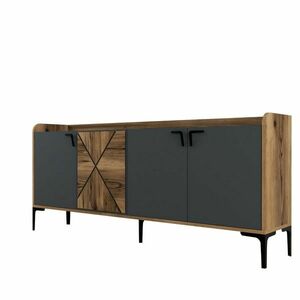 Venedik Walnut and Anthracite szekrény kép