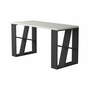Honey White and Anthracite íróasztal kép