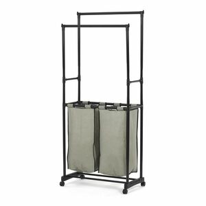 Tárolóállvány GD-176 BK, műanyag, fekete kép