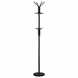 Viborg fém fogas, króm, 180 cm, fekete kép
