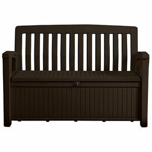 Patio Bench pad, barna, 139 x 63, 5 x 88 cm kép