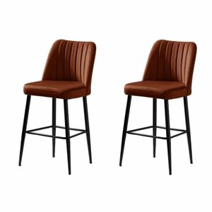 Vento Tile Red bárszék szett, 2 db, 2 db kép
