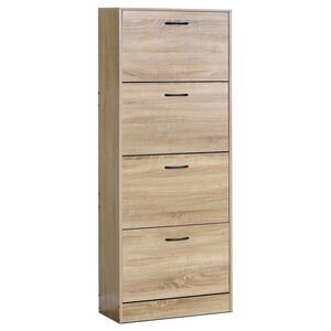 Cipősszekrény rekeszekkel G1018 OAK, tölgy kép