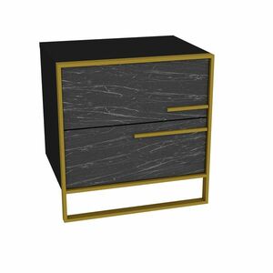 Polka Black éjjeliszekrény kép