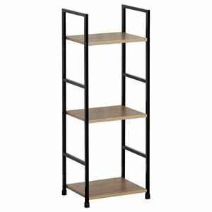 Polcos állvány GD-213 OAK Leik, 3 polc, 29, 2 x 23, 5 x 80, 5 cm, 3 emelet kép