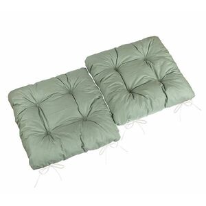 Bellatex Adéla steppelt ülőpárna, khaki, 40 x 40cm, 2 db-os szett kép