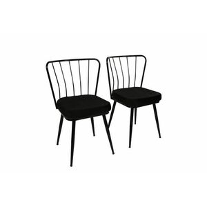 Yildiz Black and Black étkezőszék szett, 2 db, 2 db kép