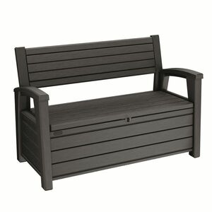 Keter Otter Bench kerti pad, grafit színű kép