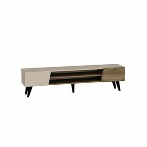 Clark Walnut and Beige TV-állvány kép