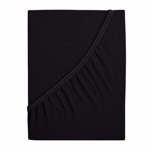 4Home Ideál jersey lepedő fekete, 100 x 200 cm kép