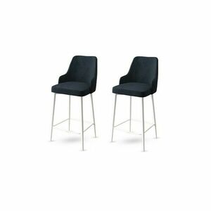 Enox Anthracite and White bárszék szett, 2 db, 2 db kép