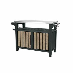 Keter Deco UNITY 207 l XL grillezőasztal, világosbarna kép