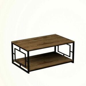 Kelvin Black and Walnut dohányzóasztal kép