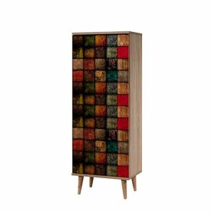 Mega Sonoma Oak Cubes cipőtartó kép