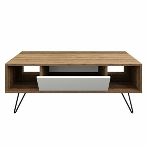 Mistico White and Walnut dohányzóasztal kép