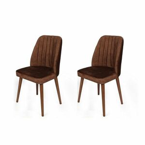 Alfa Brown and Walnut étkezőszék szett, 2 db kép