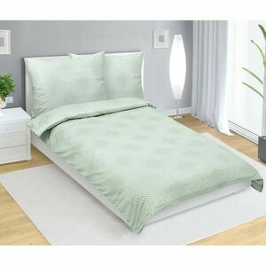 Bellatex Linie menta szatén ágyneműhuzat, 140 x 220 cm, 70 x 90 cm kép