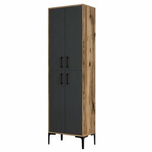 Berlin Walnut és Anthracite szekrény kép