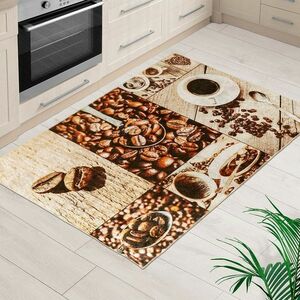 Bellatex Kávészemek 3D darabszőnyeg, 80 x 120 cm kép