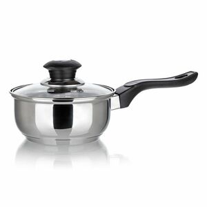 Super Value rozsdamentes acél edény fedővel, 14 cm, 0, 8 l kép