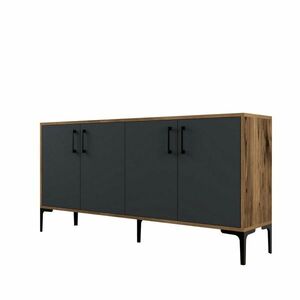 Kieve Walnut és Anthracite szekrény kép