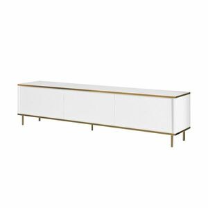 Imaj White and Gold TV-asztal kép
