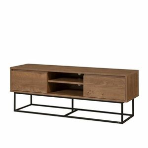 Rodez Walnut and Black I TV-asztal, M kép