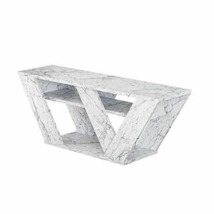 Pipralla Carrara Marble TV-asztal kép
