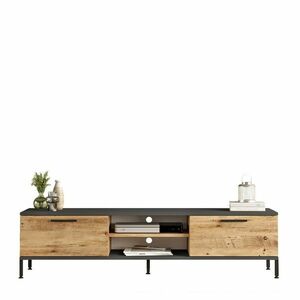 Rio Atlantic Pine and Anthracite TV-asztal kép