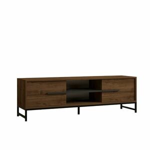 Mono Walnut and Black TV-asztal kép