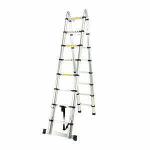 2 x 2, 8 m-es teleszkópos létra, XL kép