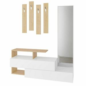 Ramda White and Oak előszoba szett kép