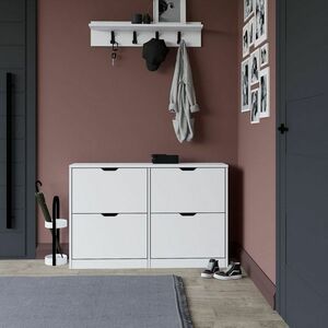 Duru Matte White cipősszekrény kép