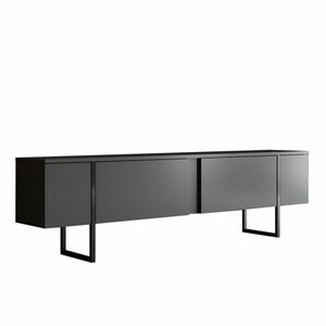 Luxe Anthracite and Black TV-állvány kép