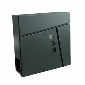 TILES postal box 370 x 370 x 105 mm, anthracite kép