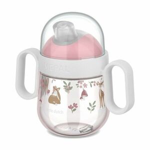 Világos rózsaszín műanyag gyerek bögre 200 ml Fairy Garden by Little Dutch – Mepal kép