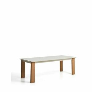 Fém kerti étkezőasztal 100x233 cm Livorno – Kave Home kép