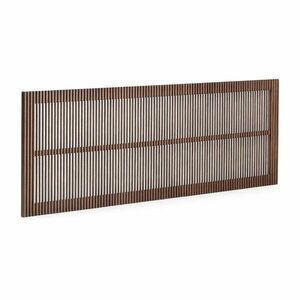 Sötét natúr színű kőrisfa ágytámla 195x70 cm Beyla – Kave Home kép