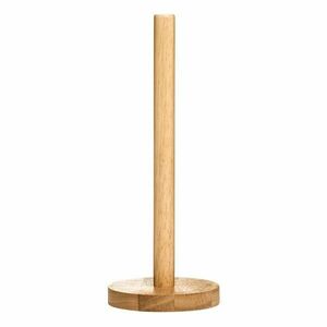 Natúr színű fa papírtörlő tartó ø 12 cm Soka – Premier Housewares kép