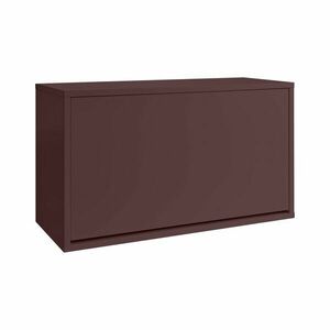 Borvörös billenő ajtós-függő cipőtartó 70x30x40 cm – ReCollector kép